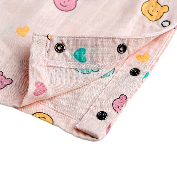 firstin muslin palazzo (bottom snap button) salsa rose buddy firstin muslin palazzo (bottom snap button) salsa rose buddy